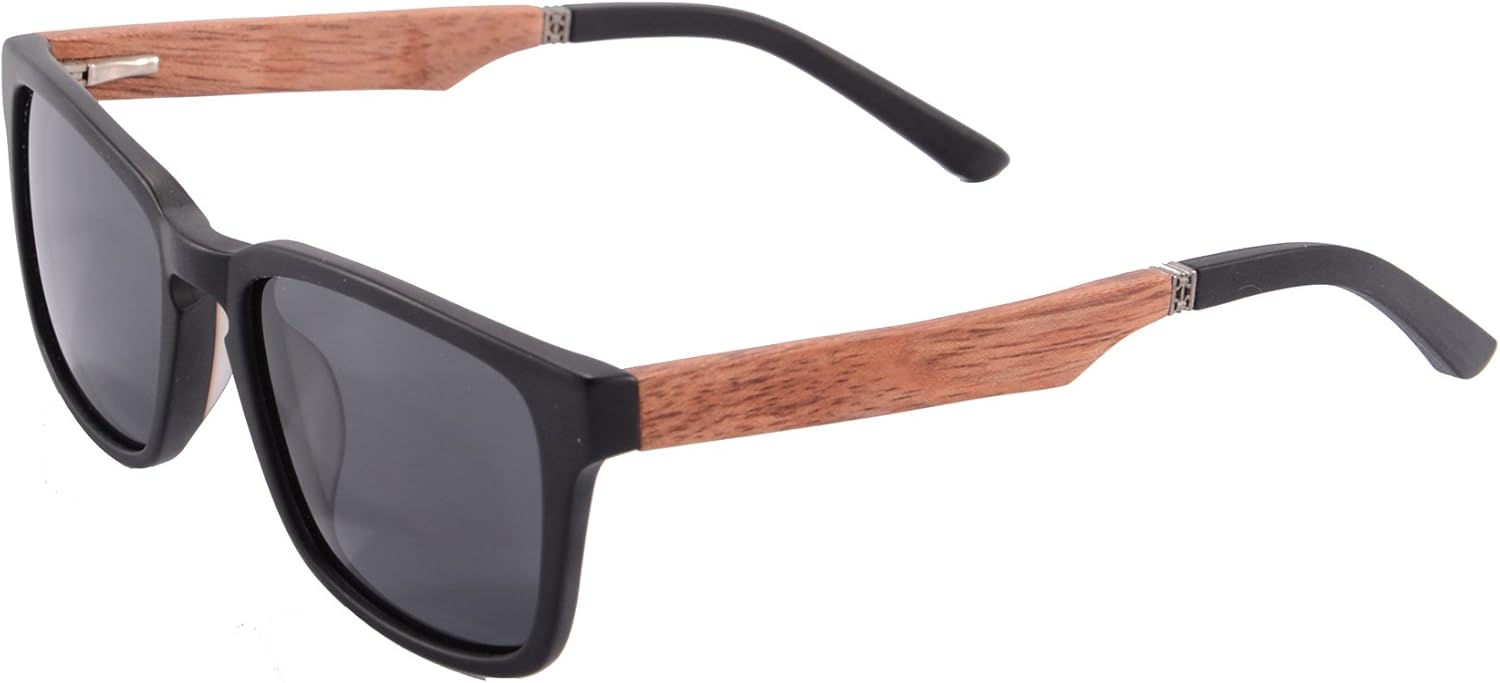 Солнцезащитные очки европейского дизайна из ацетата с деревянной оправой, поляризованные, для мужчин и женщин, для вождения - ZF111 (матовый черный + красное сандаловое дерево) SHINU, Matte Black+red Sandalwood
Солнцезащитные очки европейского дизайна из ацетата с деревянной оправой, поляризованные, для мужчин и женщин, для вождения - ZF111 (матовый черный + красное сандаловое дерево) SHINU, Matte Black+red Sandalwood