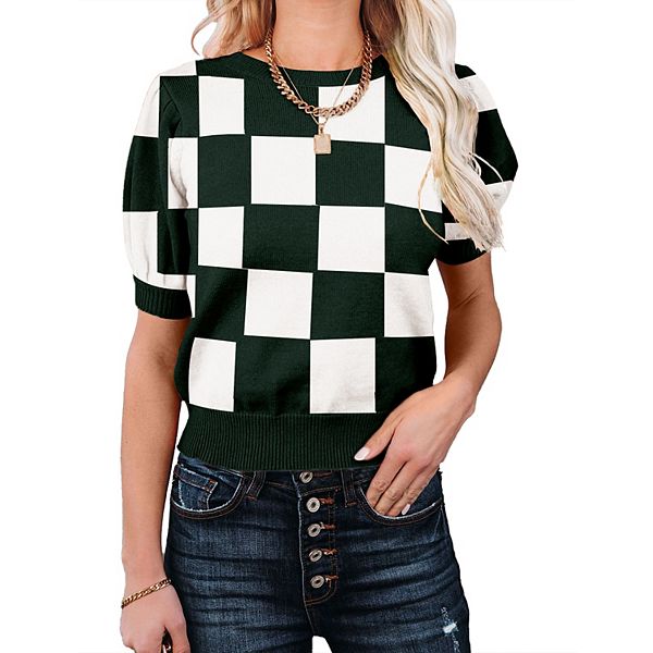 Женский легкий пуловер с круглым вырезом и коротким рукавом Maxxis Merch, Army White Plaid
Женский легкий пуловер с круглым вырезом и коротким рукавом Maxxis Merch, Army White Plaid