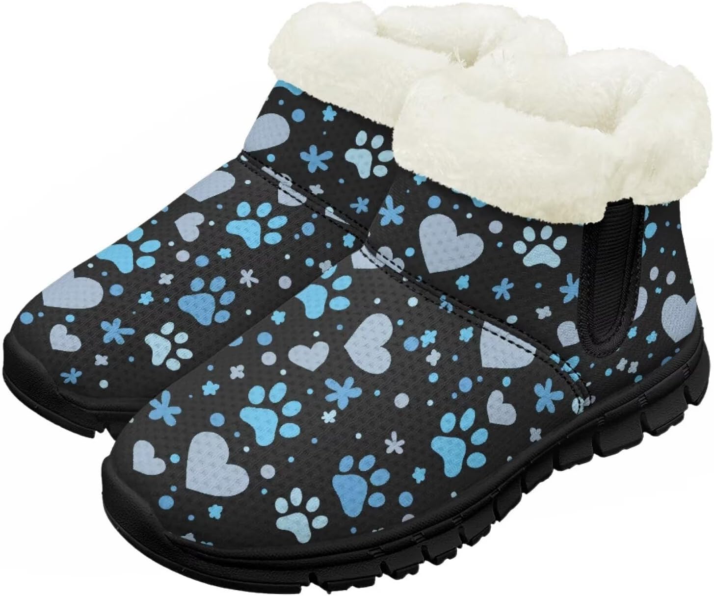 Детские водонепроницаемые зимние ботинки для снега - теплые, с меховой подкладкой для мальчиков и девочек (малыши/маленькие дети/старшие дети), черная подошва Pzuqiu, Blue Dog Paw
Детские водонепроницаемые зимние ботинки для снега - теплые, с меховой подкладкой для мальчиков и девочек (малыши/маленькие дети/старшие дети), черная подошва Pzuqiu, Blue Dog Paw