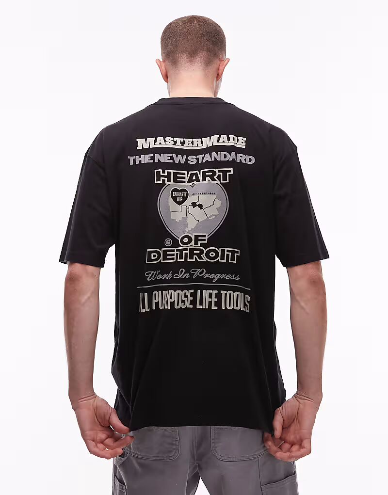 Футболка свободного кроя с мотивом arcan черного цвета Carhartt Wip, Черный, Футболка свободного кроя с мотивом arcan черного цвета Carhartt Wip
Футболка свободного кроя с мотивом arcan черного цвета Carhartt Wip, Черный, Футболка свободного кроя с мотивом arcan черного цвета Carhartt Wip