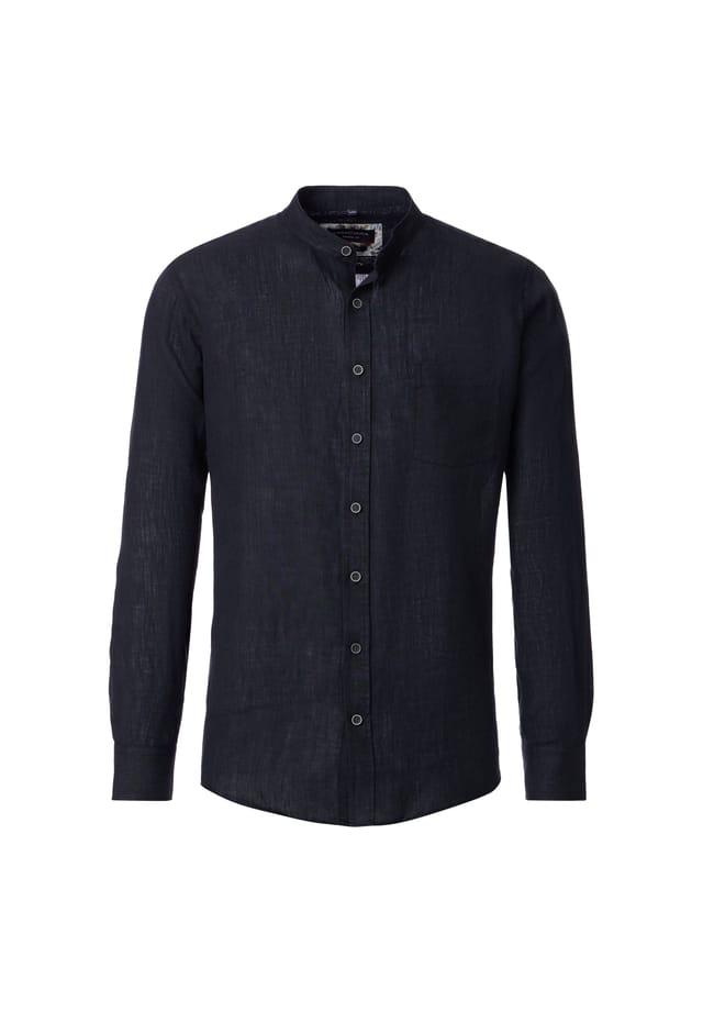 Льняная рубашка простой повседневный крой Casamoda, черный
Льняная рубашка простой повседневный крой Casamoda, черный