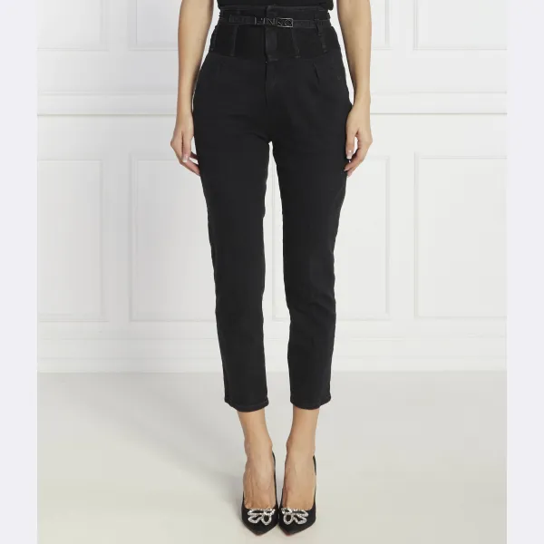 Прямые воздушные джинсы Pinko, черный
Прямые воздушные джинсы Pinko, черный