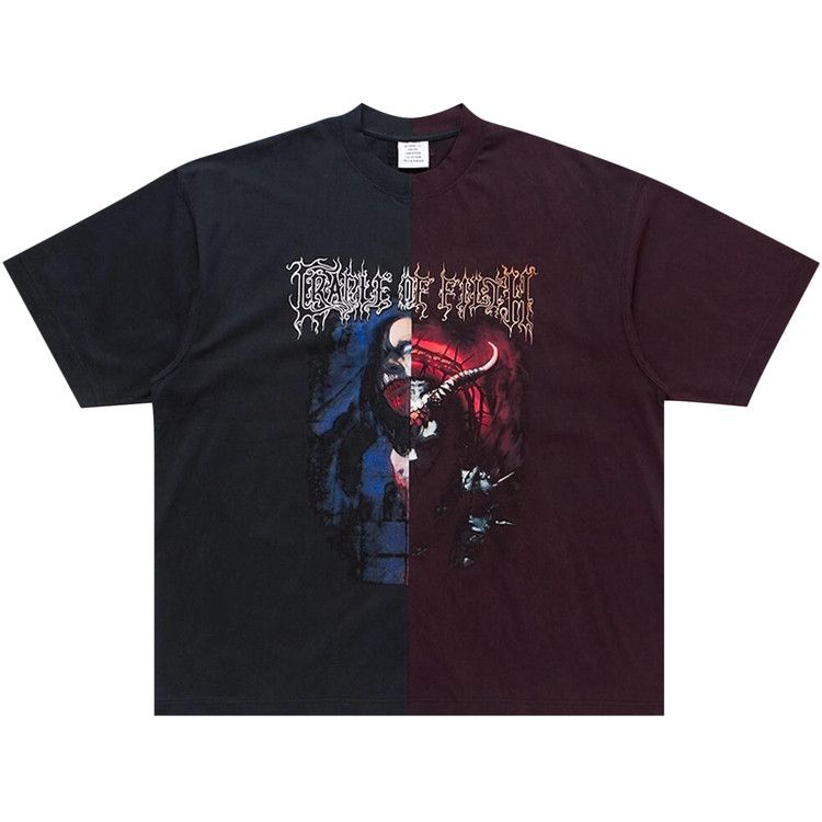 Футболка Vetements Cradle of Filth Cut Up Oversized T-Shirt, Black/Red
Футболка Vetements Cradle of Filth Cut Up Oversized T-Shirt, Black/Red