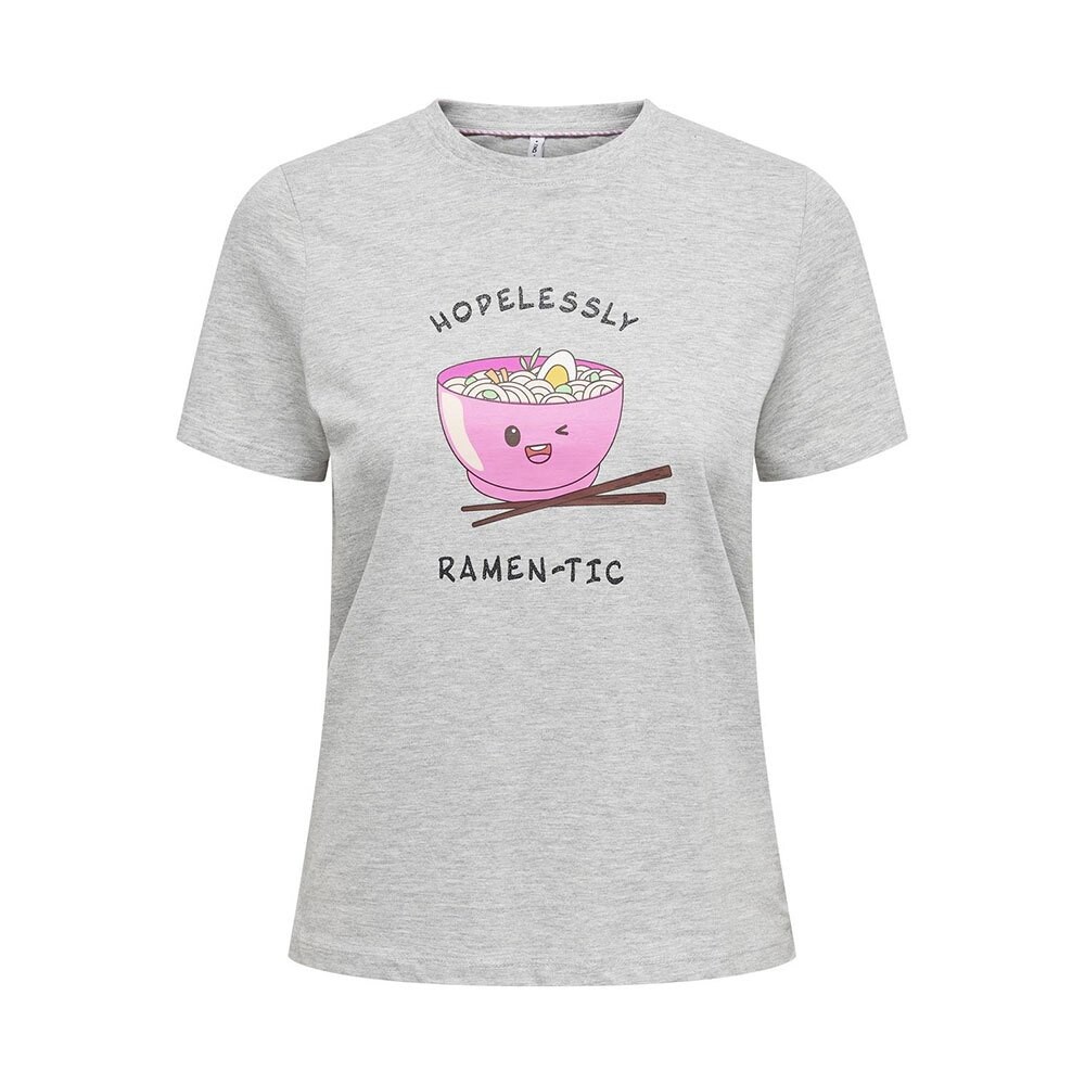 Футболка с коротким рукавом Only Gurli Life Reg, серый
Футболка с коротким рукавом Only Gurli Life Reg, серый