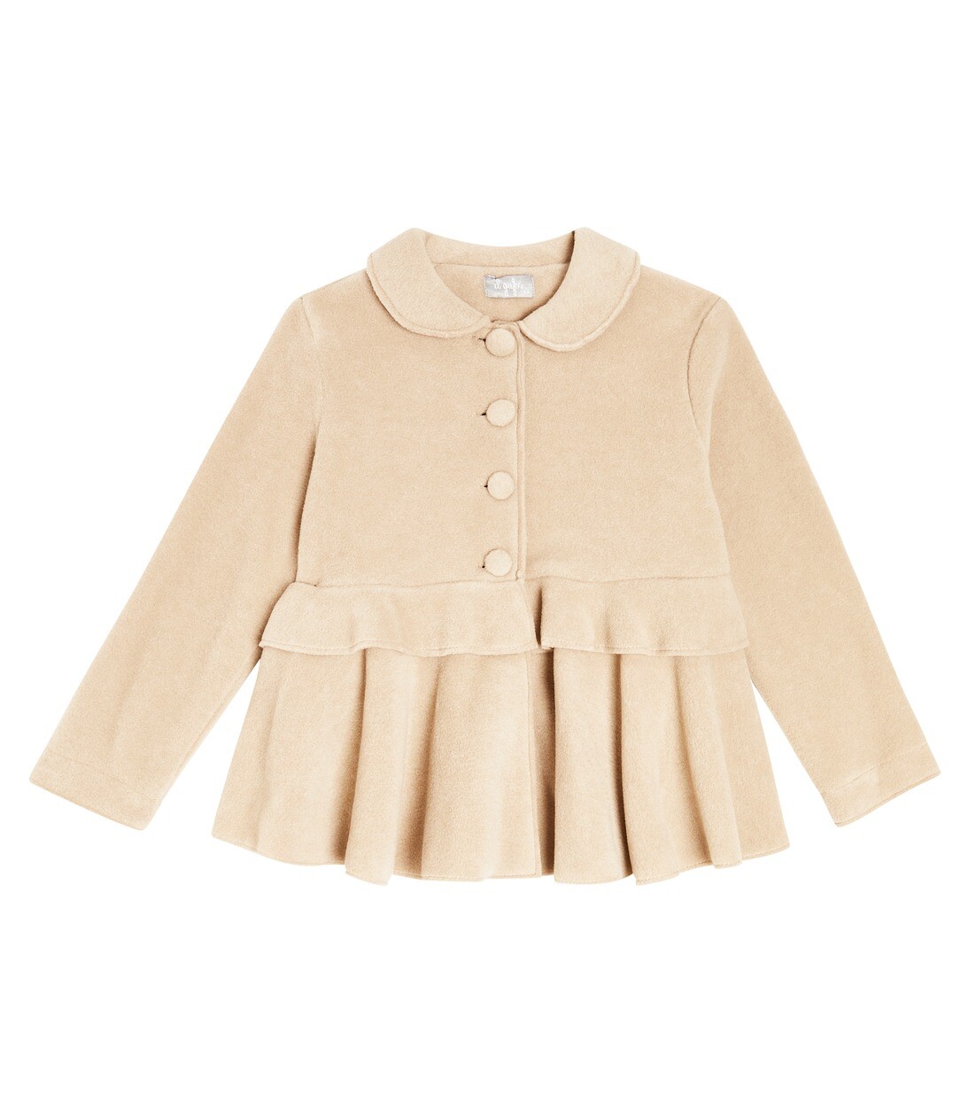 Пальто с оборками Il Gufo, бежевый
Пальто с оборками Il Gufo, бежевый