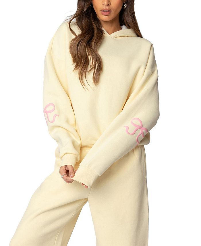 Бонни худи с бантом Edikted, желтый
Бонни худи с бантом Edikted, желтый