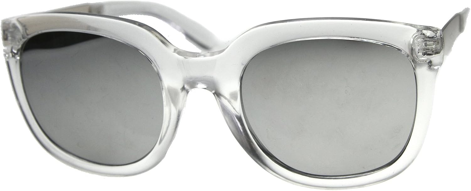 Солнцезащитные очки zeroUV с массивными металлическими дужками, квадратными линзами и цветным зеркальным покрытием, модель «кошачий глаз», диаметр линз 50 мм, Clear-gold / Mirror
Солнцезащитные очки zeroUV с массивными металлическими дужками, квадратными линзами и цветным зеркальным покрытием, модель «кошачий глаз», диаметр линз 50 мм, Clear-gold / Mirror