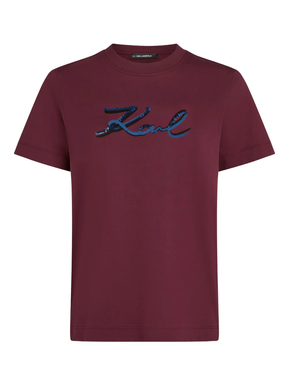 Футболка с логотипом и пайетками KARL LAGERFELD, красный
Футболка с логотипом и пайетками KARL LAGERFELD, красный