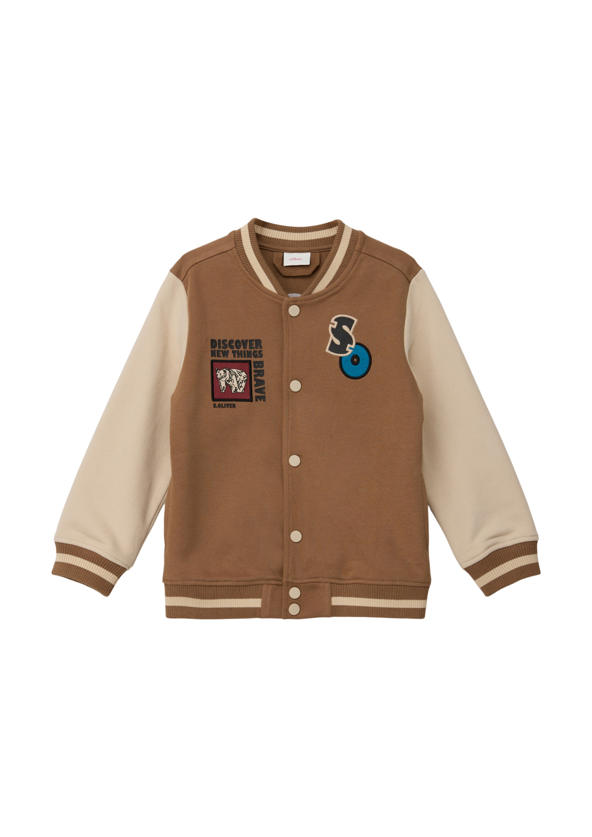 s.Oliver Толстовка с капюшоном на молнии, карамельный, светло-коричневый
s.Oliver Толстовка с капюшоном на молнии, карамельный, светло-коричневый