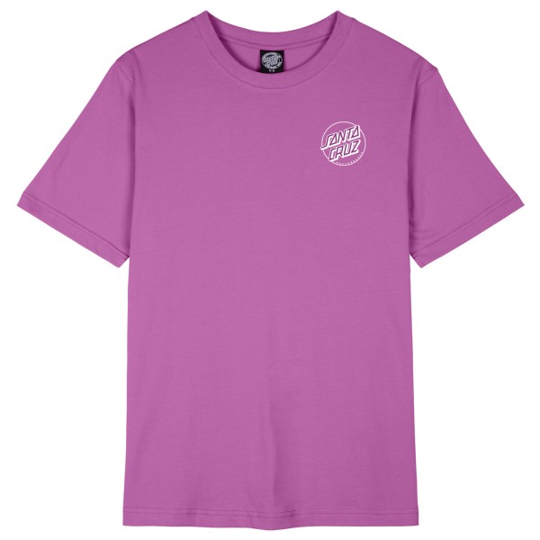 Женская футболка с частичным рисунком в горошек - футболка Santa Cruz, фиолетовый
Женская футболка с частичным рисунком в горошек - футболка Santa Cruz, фиолетовый