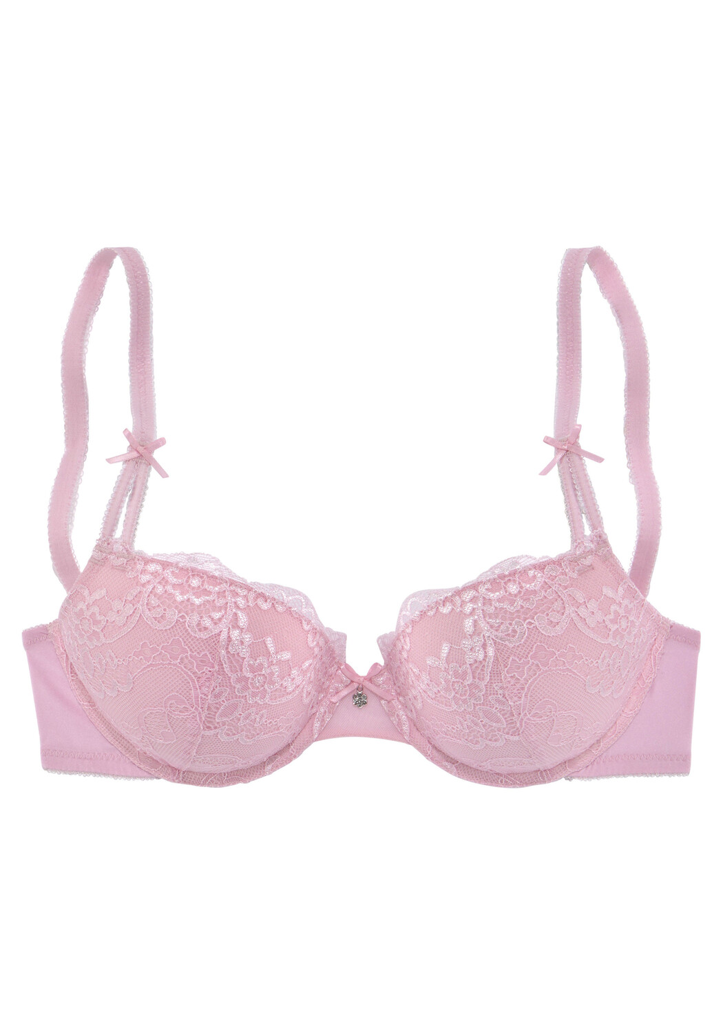 Бюстгальтер пуш ап LASCANA, розовый
Бюстгальтер пуш ап LASCANA, розовый