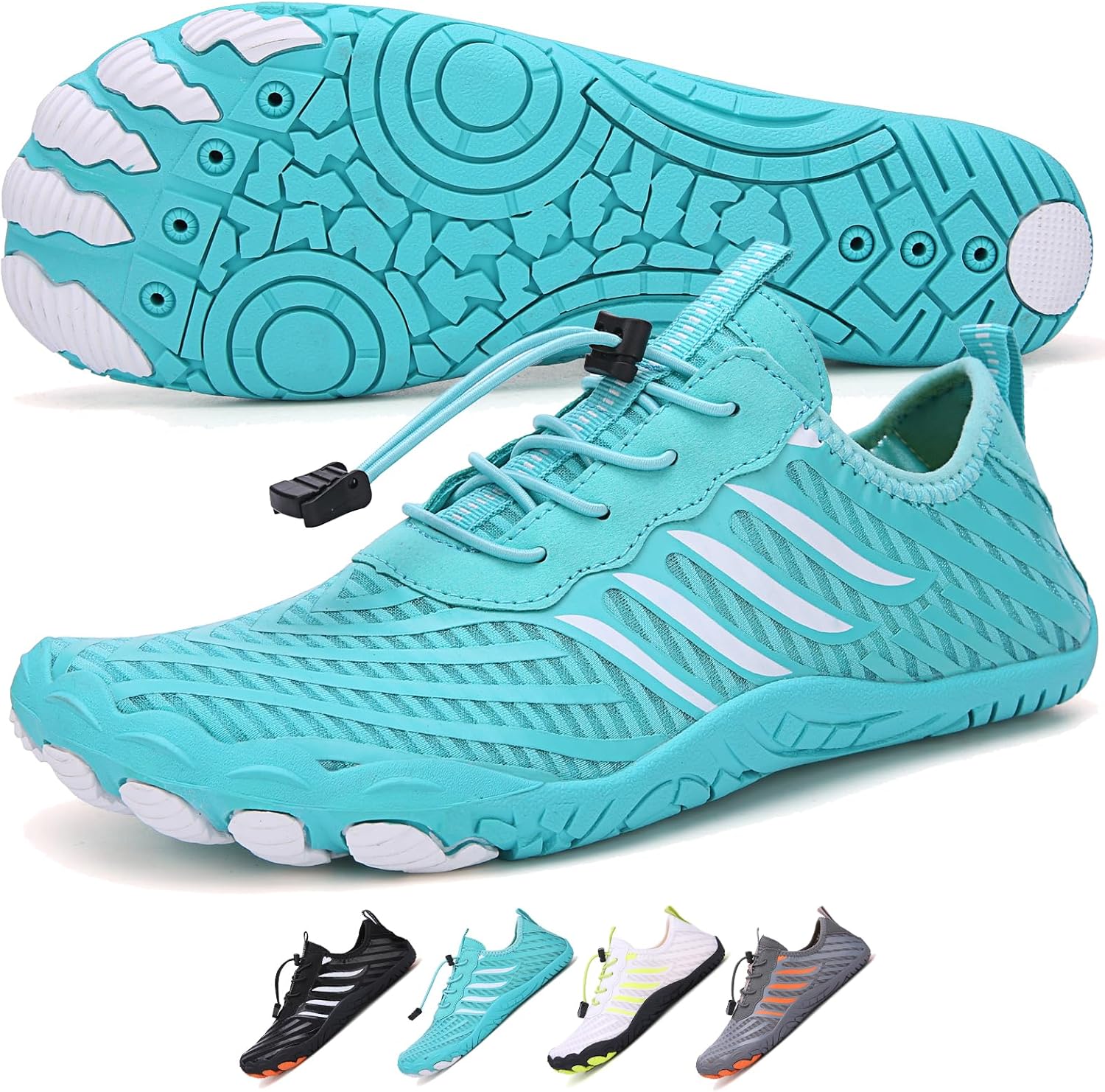 Кроссовки для бега для женщин и мужчин, противоскользящие, с широким носком, водонепроницаемые, быстросохнущие, с нулевым перепадом, для трейлов Waiwaigo, Moonlight
Кроссовки для бега для женщин и мужчин, противоскользящие, с широким носком, водонепроницаемые, быстросохнущие, с нулевым перепадом, для трейлов Waiwaigo, Moonlight