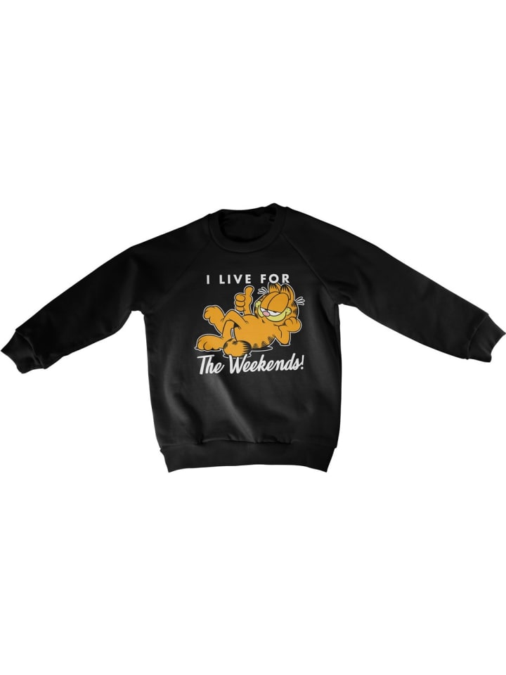 Детская толстовка черного цвета Garfield
Детская толстовка черного цвета Garfield