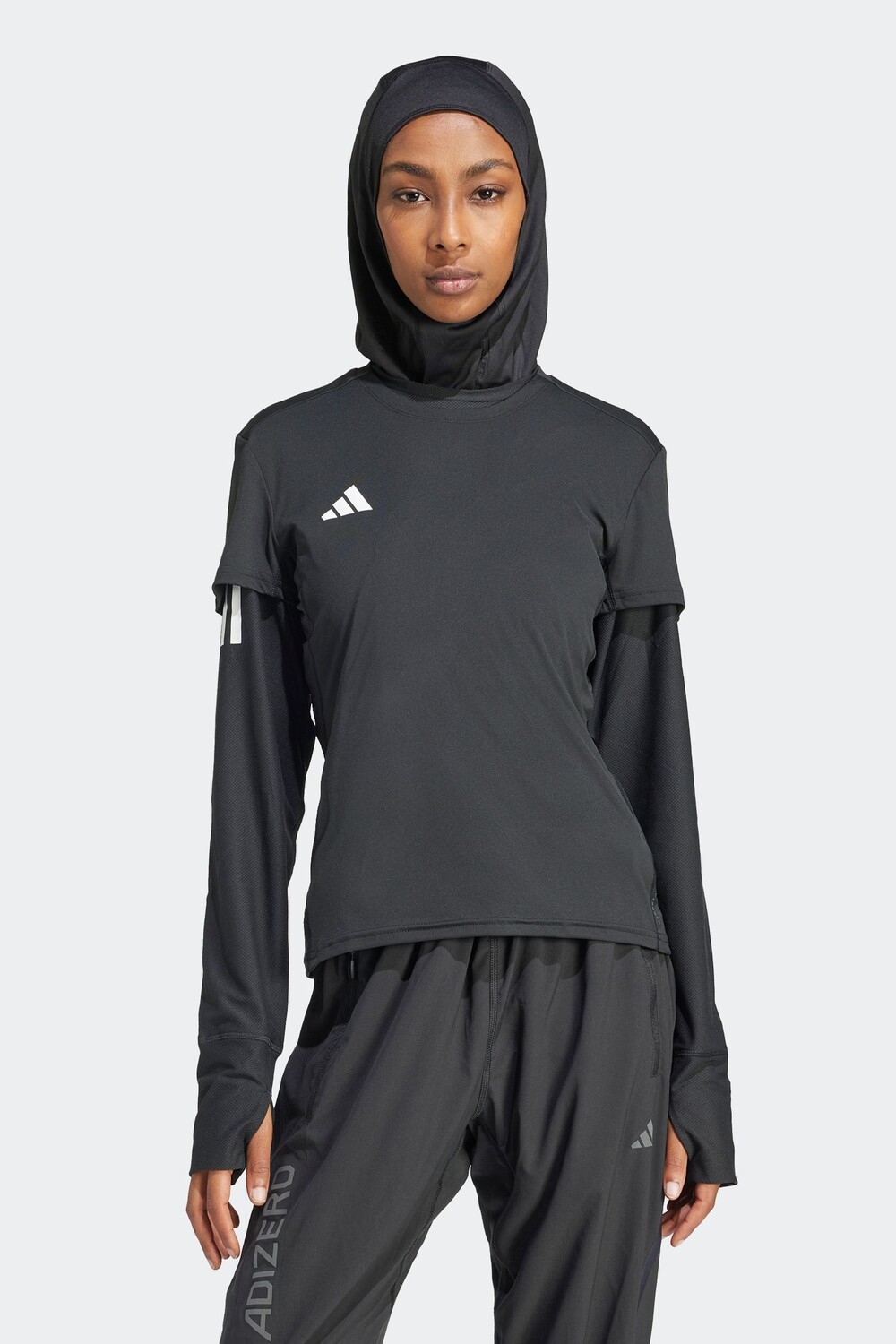 Футболка Adizero Adidas, черный 
Футболка Adizero Adidas, черный