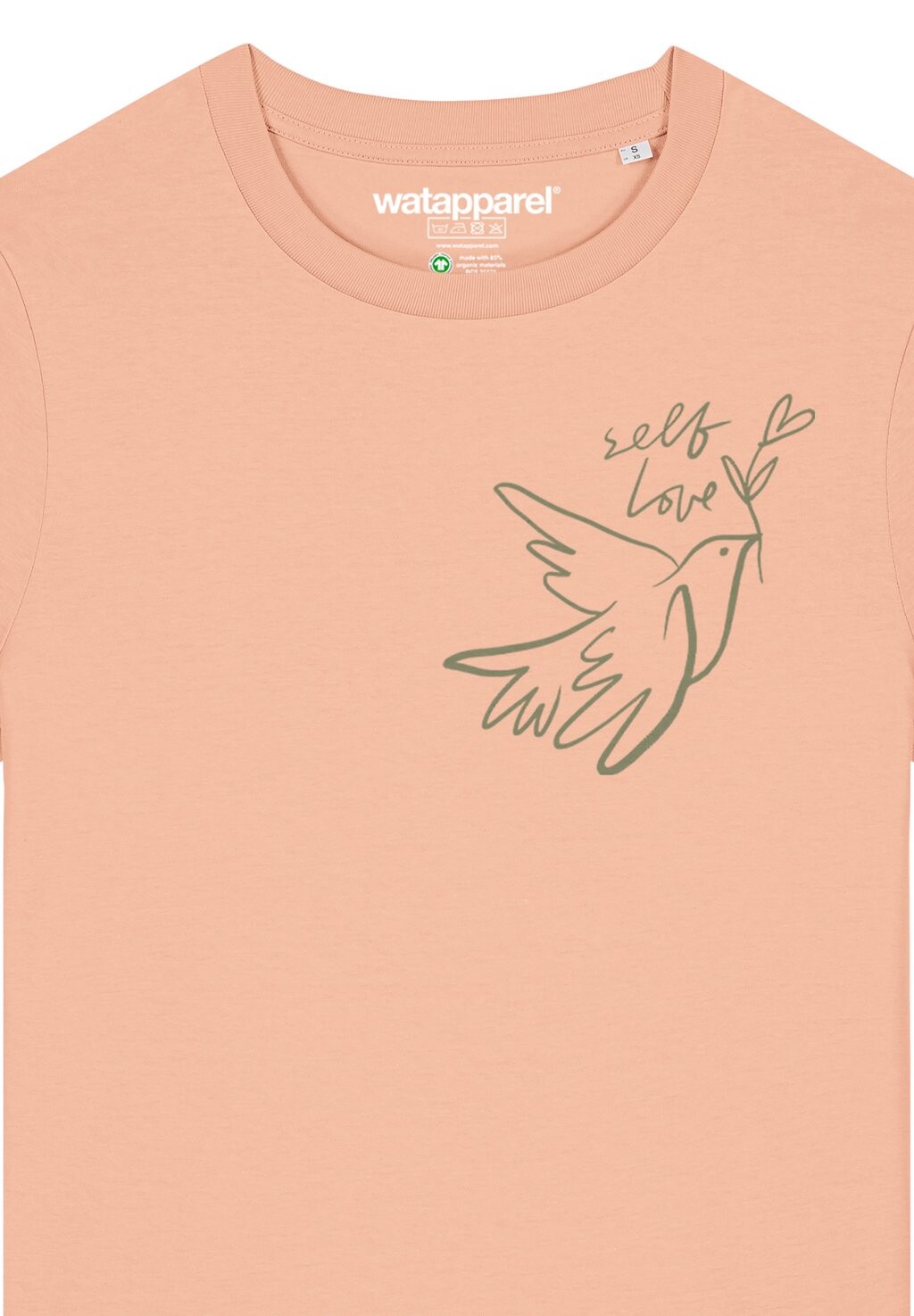 Футболка с принтом SELF LOVE watapparel, светло-розовый
Футболка с принтом SELF LOVE watapparel, светло-розовый