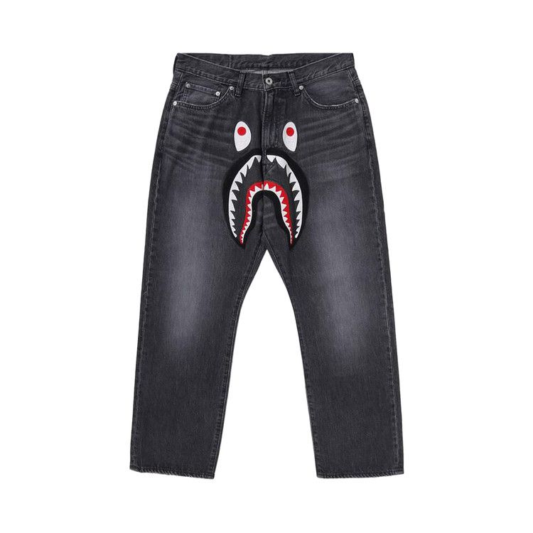 Брюки BAPE Shark Loose Fit Denim Pants, Black
Брюки BAPE Shark Loose Fit Denim Pants, Black