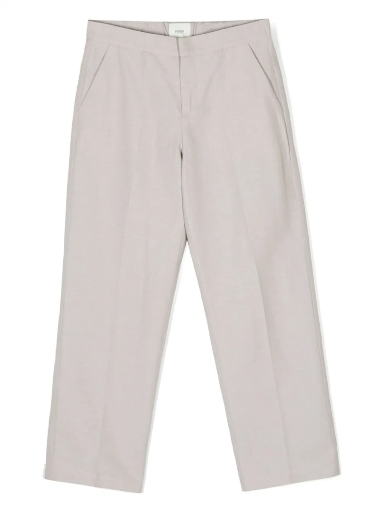 Прямые брюки с вышитым логотипом Fendi Kids, нейтральный
Прямые брюки с вышитым логотипом Fendi Kids, нейтральный