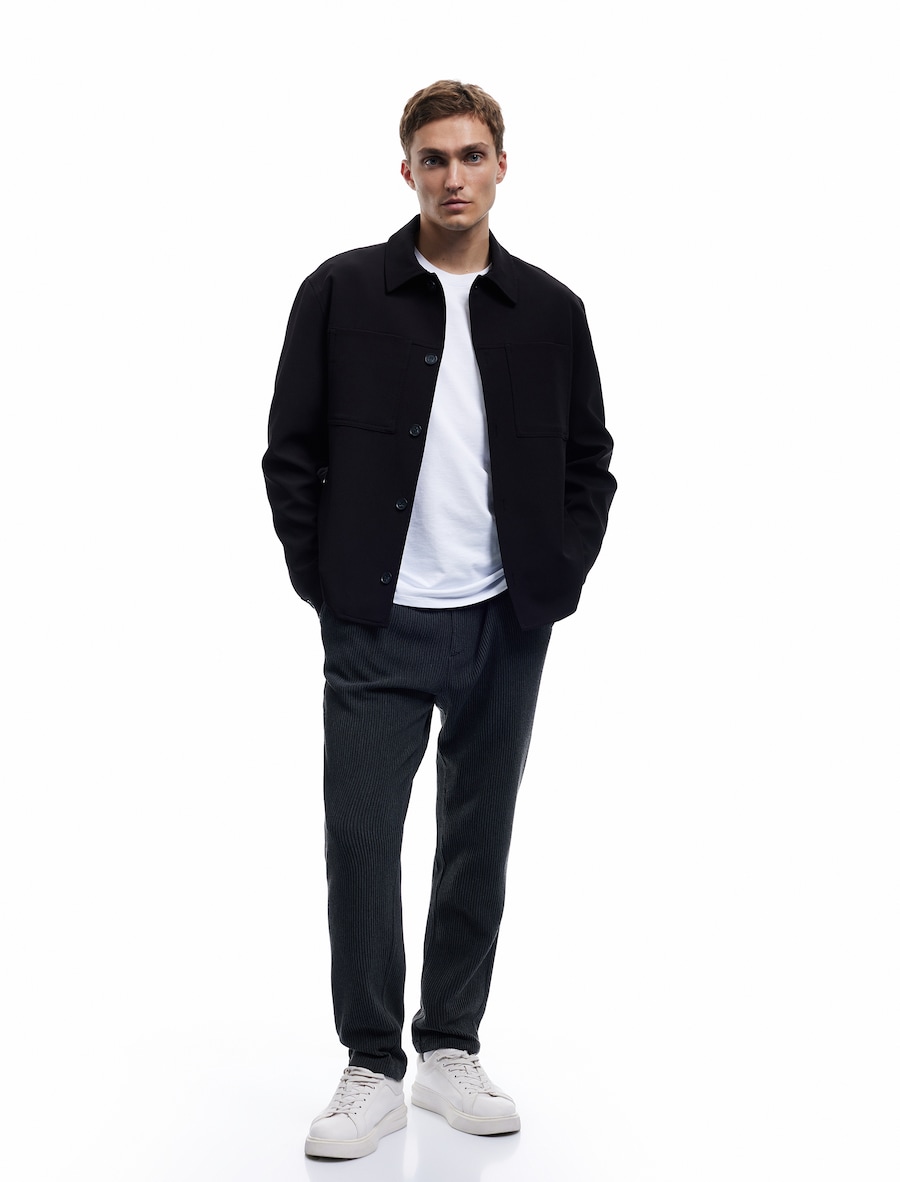 Расклешенные брюки чинос Koton, антрацит
Расклешенные брюки чинос Koton, антрацит