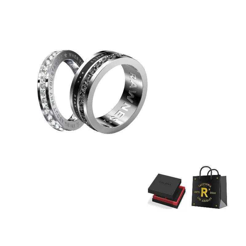 Титановое стальное кольцо Unisex RAWNESS, Single-Row Moss Agate Ring + Double-Layer Transfer Ring
Титановое стальное кольцо Unisex RAWNESS, Single-Row Moss Agate Ring + Double-Layer Transfer Ring