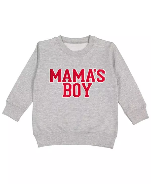 Толстовка с нашивкой в стиле "мамин сынок" ко Дню святого Валентина - для малышей, маленьких детей, детей постарше. Sweet Wink, серый
Толстовка с нашивкой в стиле "мамин сынок" ко Дню святого Валентина - для малышей, маленьких детей, детей постарше. Sweet Wink, серый