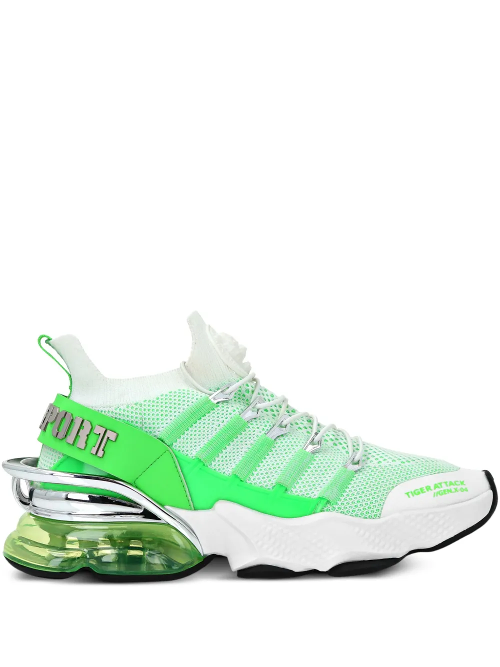 Кроссовки Tiger Attack//Gen.X.04 Plein Sport, зеленый
Кроссовки Tiger Attack//Gen.X.04 Plein Sport, зеленый