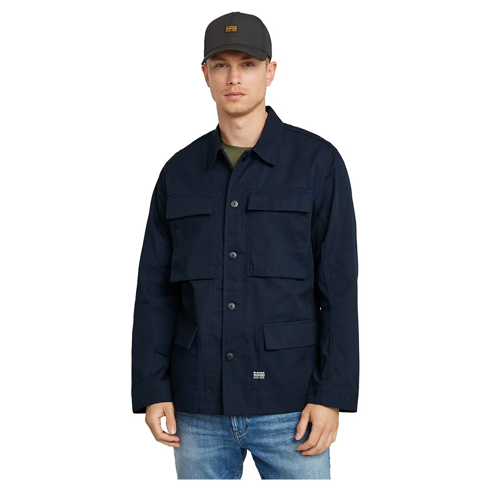 Верхняя рубашка G-Star 4 Pkt, синий
Верхняя рубашка G-Star 4 Pkt, синий