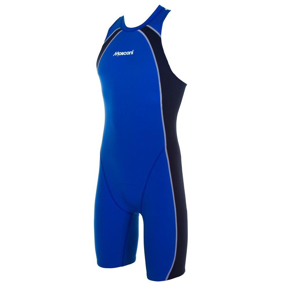 Костюм для триатлона без рукавов Mosconi Tri Band, синий
Костюм для триатлона без рукавов Mosconi Tri Band, синий