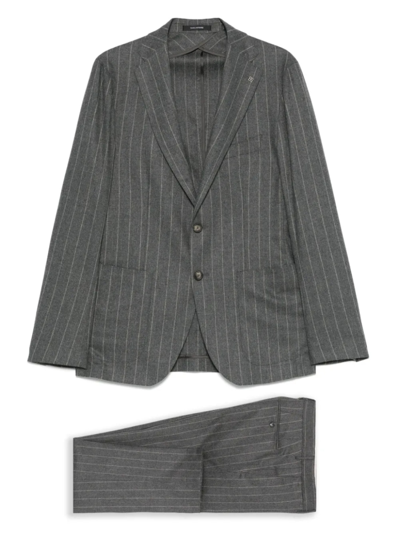 Костюм в тонкую полоску Tagliatore, серый
Костюм в тонкую полоску Tagliatore, серый