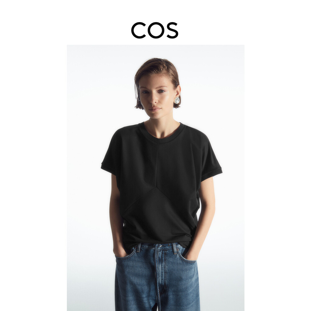 Женская футболкаCos с рукавами «летучая мышь», темно-синий
Женская футболкаCos с рукавами «летучая мышь», темно-синий