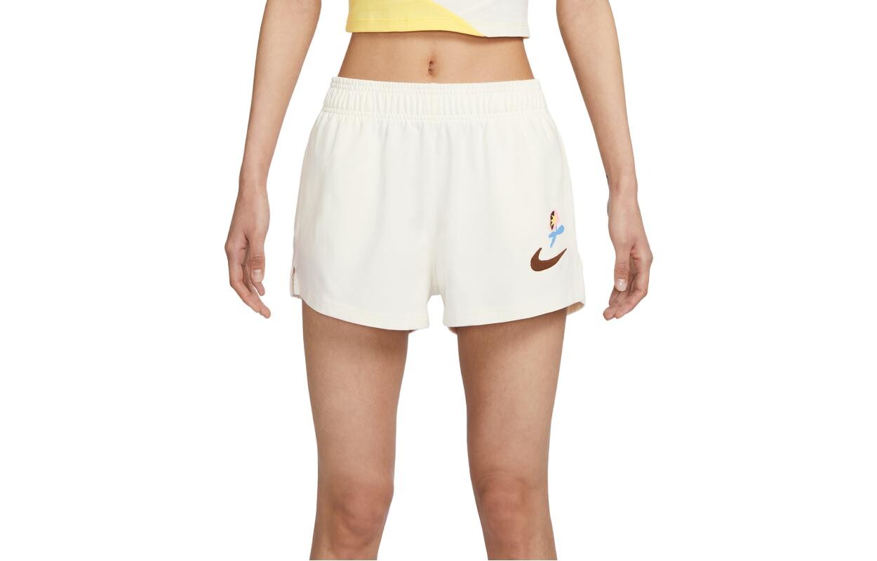 Спортивные женские эластичные шорты с логотипом «Sail White» Nike
Спортивные женские эластичные шорты с логотипом «Sail White» Nike