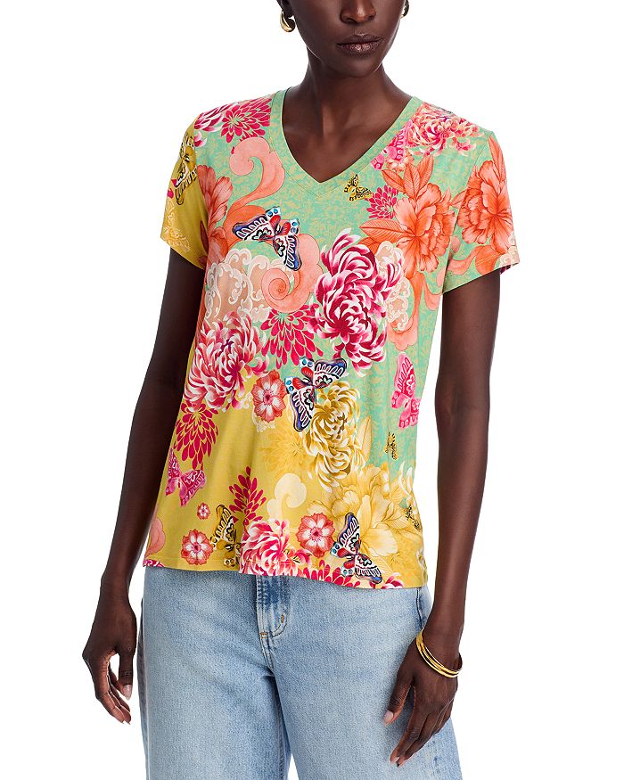 Футболка Janie Favorite Johnny Was, мультиколор
Футболка Janie Favorite Johnny Was, мультиколор