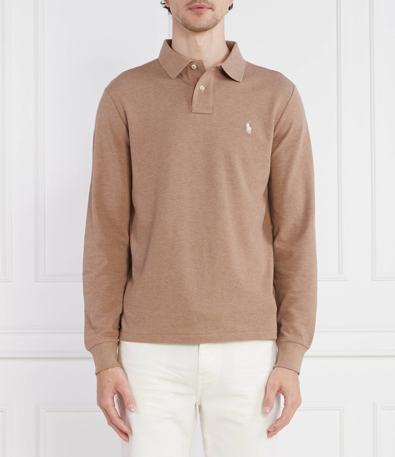 Поло POLO RALPH LAUREN Custom slim fit, коричневый
Поло POLO RALPH LAUREN Custom slim fit, коричневый