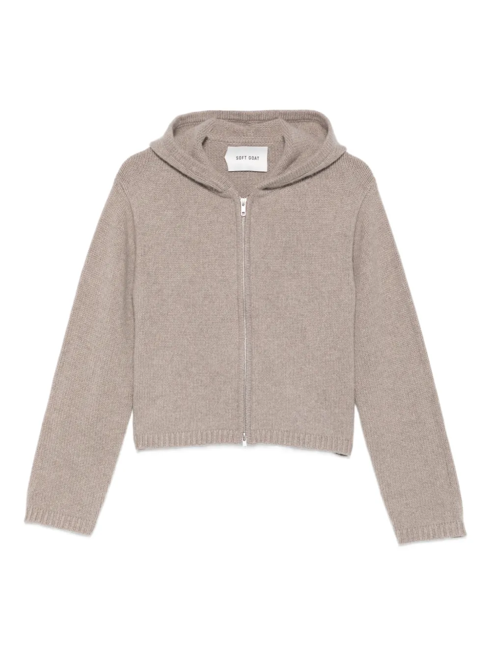 Кардиган на молнии Soft Goat, серый
Кардиган на молнии Soft Goat, серый