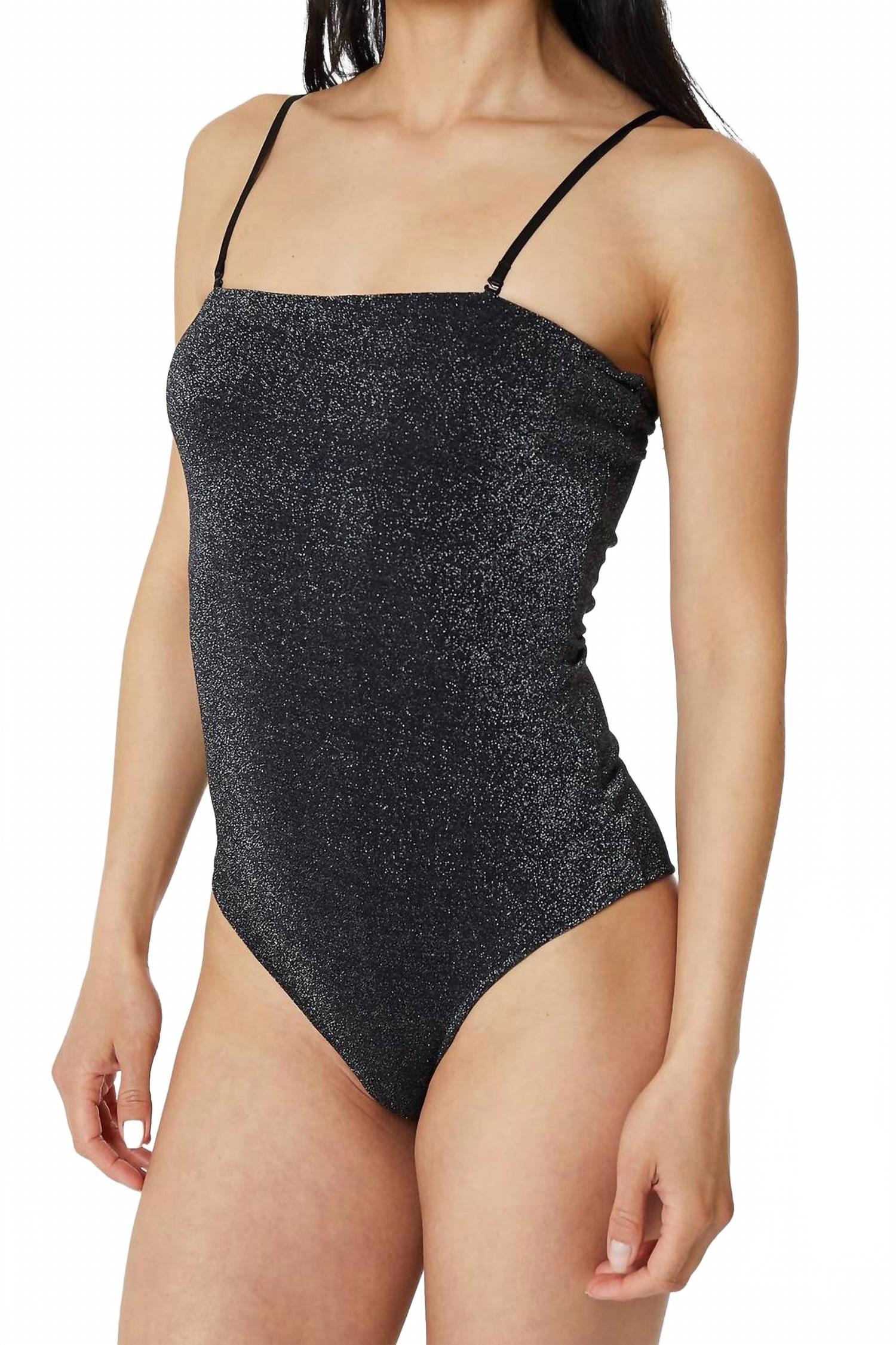 Слитный топ-труба с легким люрексом, черный Find Me Now, черный
Слитный топ-труба с легким люрексом, черный Find Me Now, черный