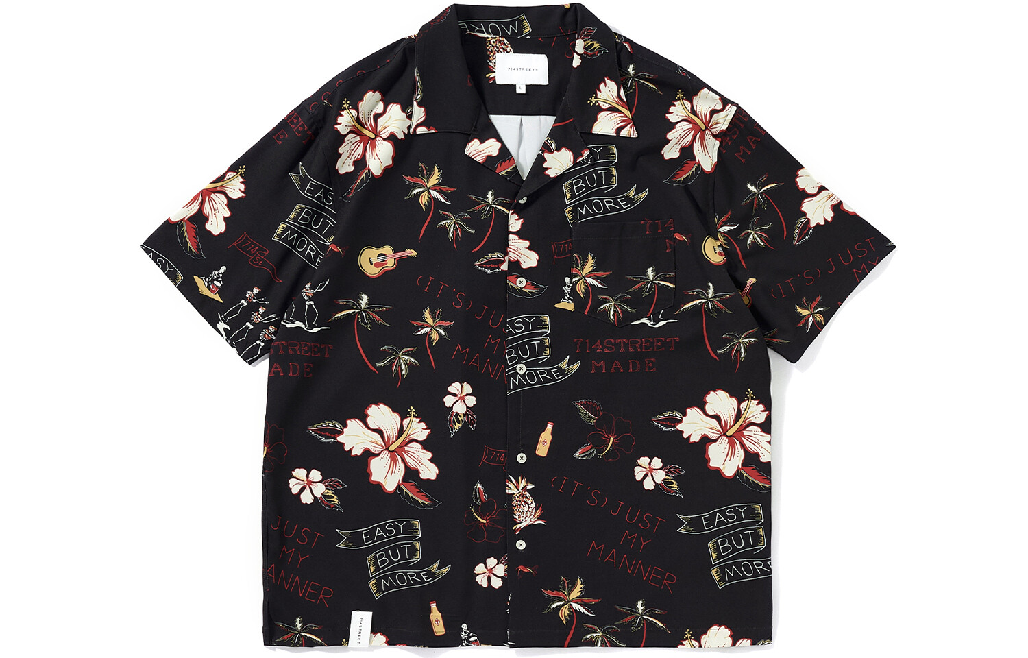 714STREET Рубашка унисекс, От белого
714STREET Рубашка унисекс, От белого