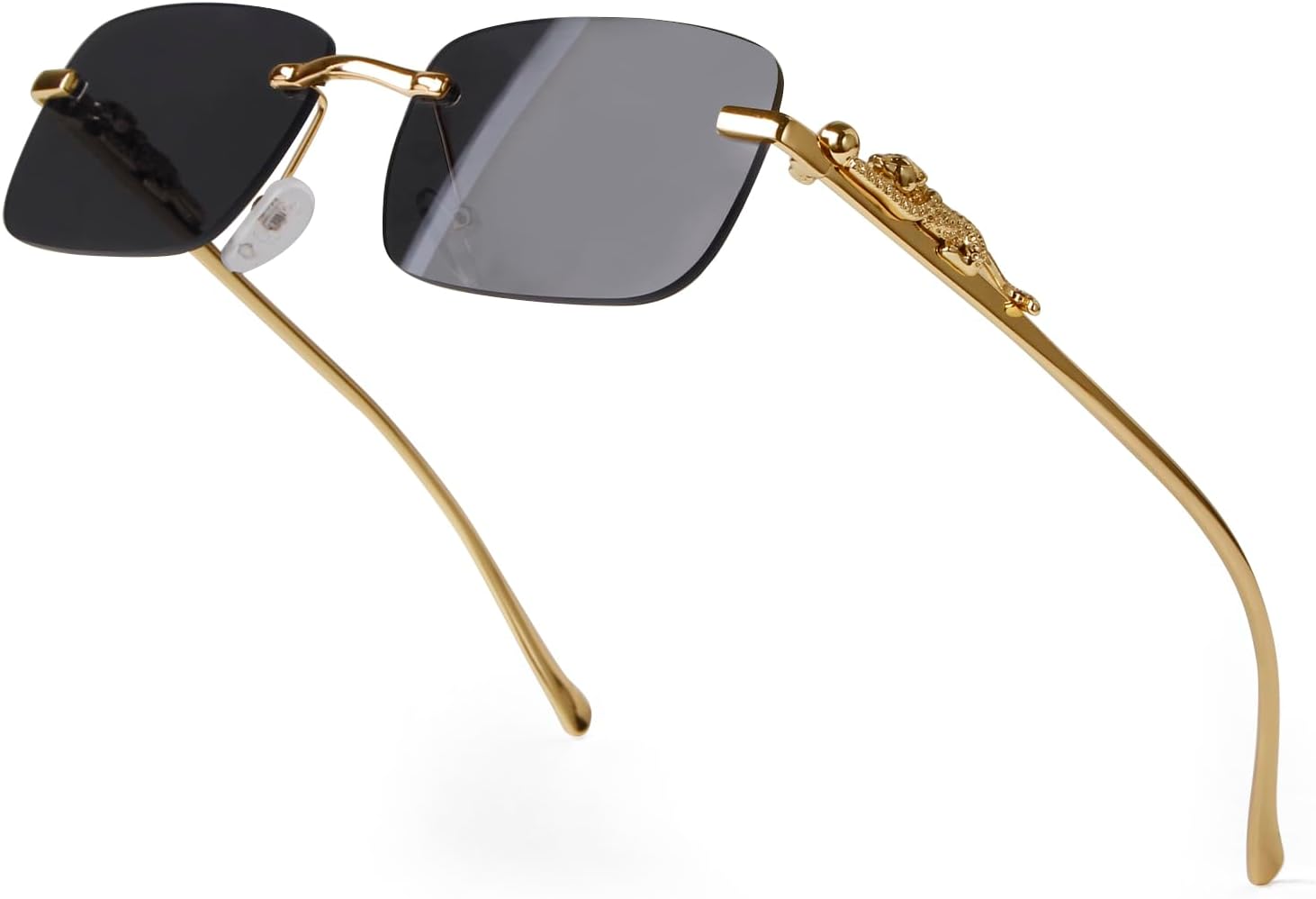 Винтажные прямоугольные солнцезащитные очки без оправы для женщин и мужчин, модные квадратные солнцезащитные очки без оправы из золотистого металла, прозрачные очки piscm, Gold/Grey
Винтажные прямоугольные солнцезащитные очки без оправы для женщин и мужчин, модные квадратные солнцезащитные очки без оправы из золотистого металла, прозрачные очки piscm, Gold/Grey