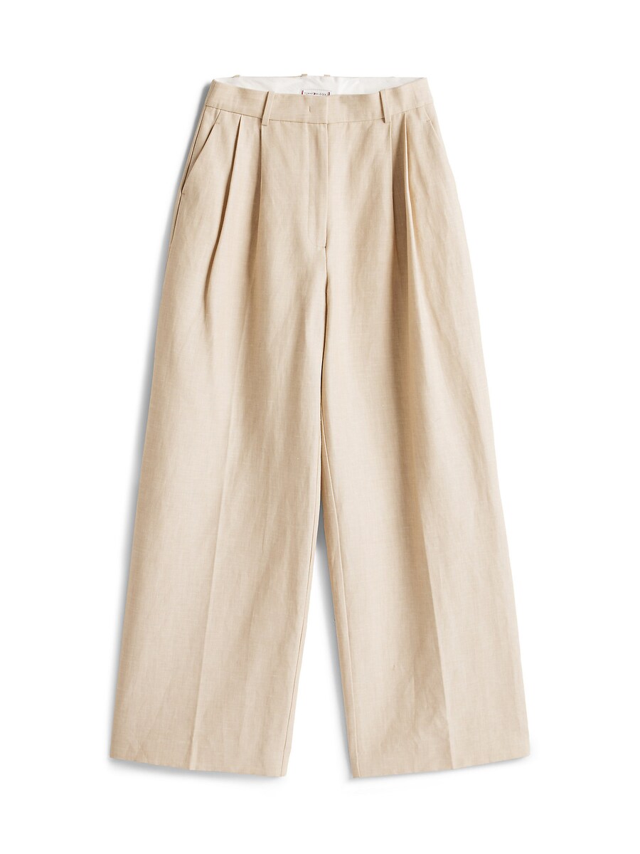 Широкие брюки со складками спереди TOMMY HILFIGER, бежевый
Широкие брюки со складками спереди TOMMY HILFIGER, бежевый