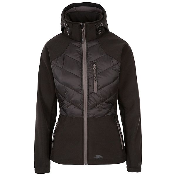 Женская куртка elvira soft shell Trespass, Black
Женская куртка elvira soft shell Trespass, Black