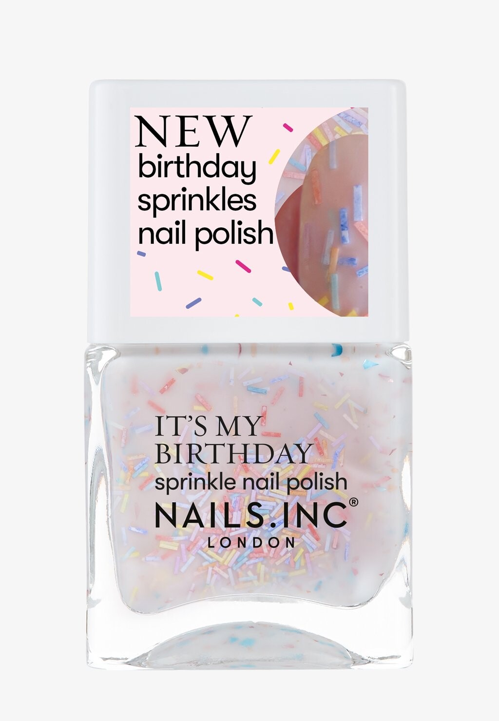 Набор для ногтей Nails.Inc Happy Birthday Chunky Glitter Topper Nails Inc, цвет white with multi-coloured sprinkles
Набор для ногтей Nails.Inc Happy Birthday Chunky Glitter Topper Nails Inc, цвет white with multi-coloured sprinkles