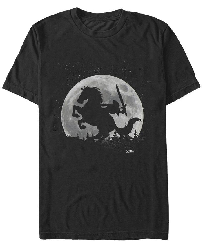 Мужская футболка Nintendo Legend of Zelda Night Rider с короткими рукавами Fifth Sun, черный
Мужская футболка Nintendo Legend of Zelda Night Rider с короткими рукавами Fifth Sun, черный