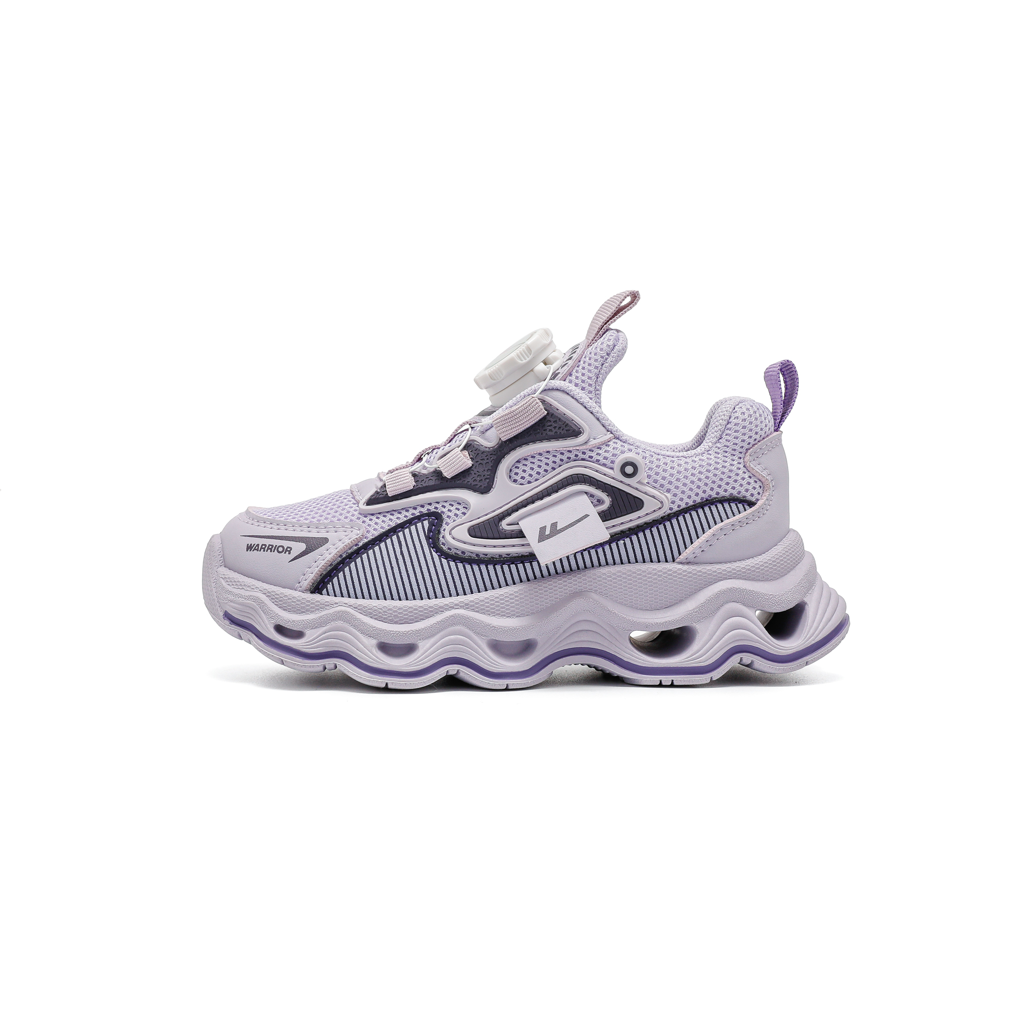 Легкие амортизирующие кроссовки с низким верхом для детей WARRIOR, фиолетовый
Легкие амортизирующие кроссовки с низким верхом для детей WARRIOR, фиолетовый