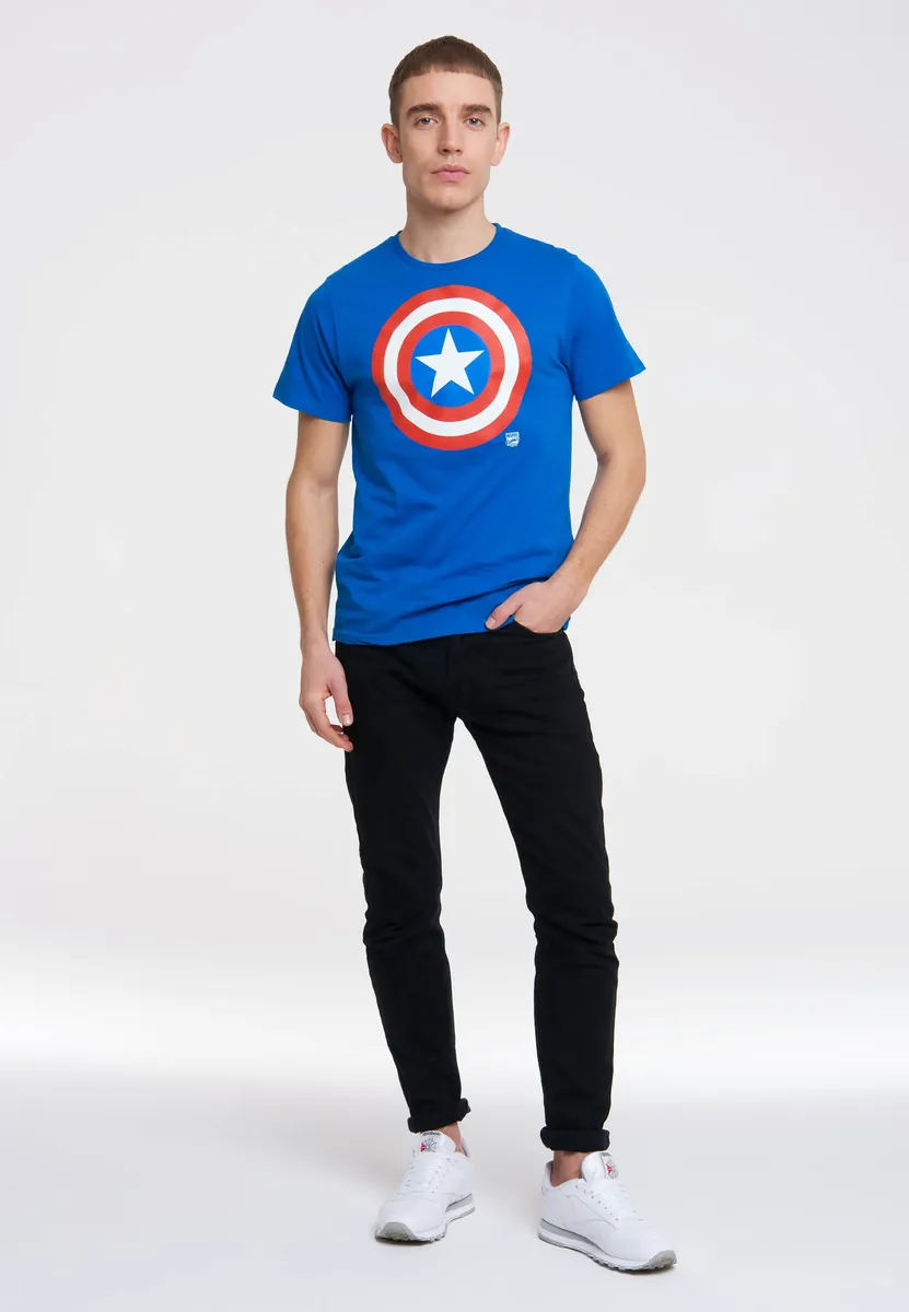 Футболка Logoshirt "Marvel - Captain America Logo" Logoshirt Капитана Америки, синий
Футболка Logoshirt "Marvel - Captain America Logo" Logoshirt Капитана Америки, синий