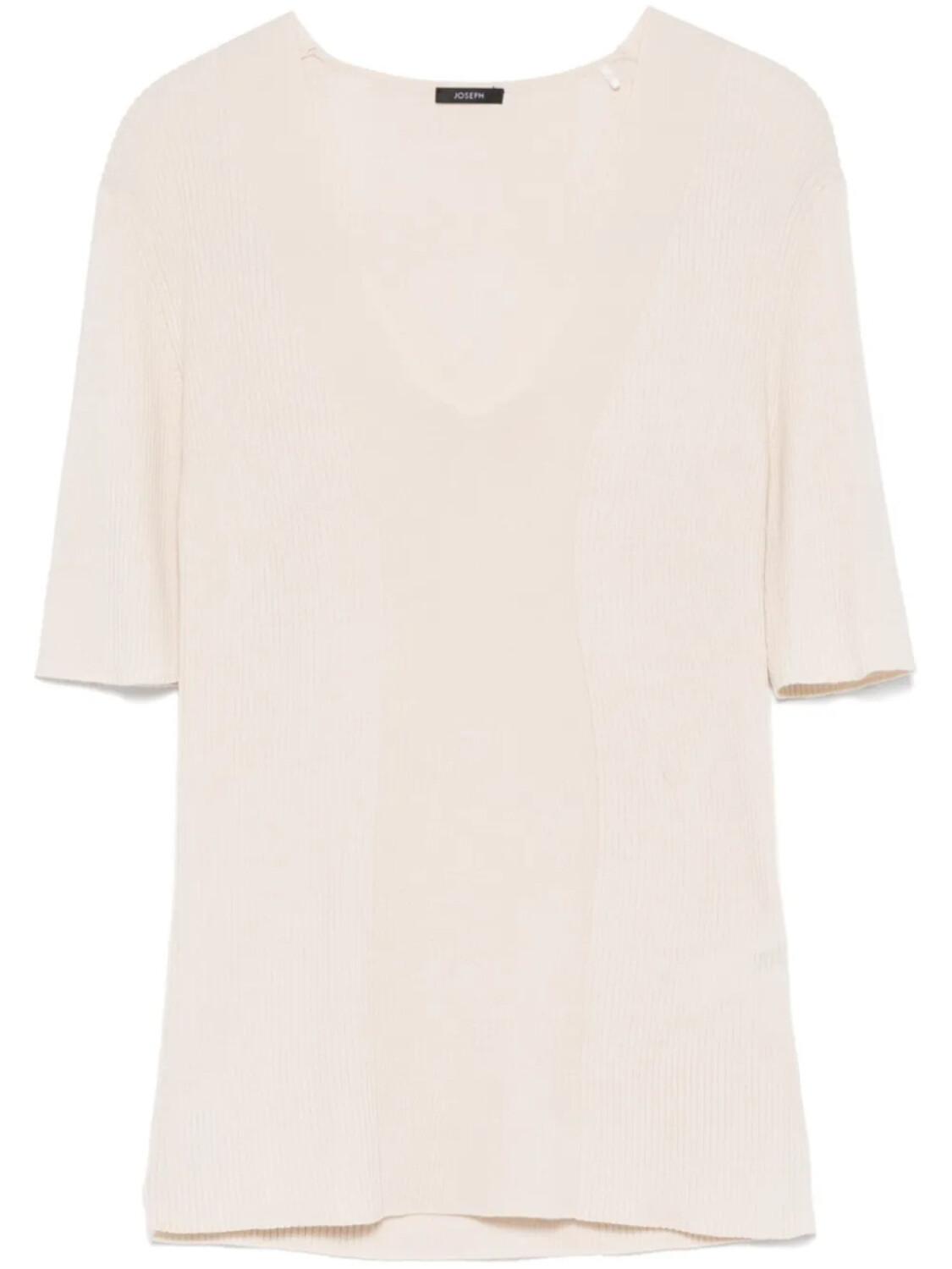 Футболка JOSEPH из мериносовой шерсти в рубчик, нейтральный
Футболка JOSEPH из мериносовой шерсти в рубчик, нейтральный