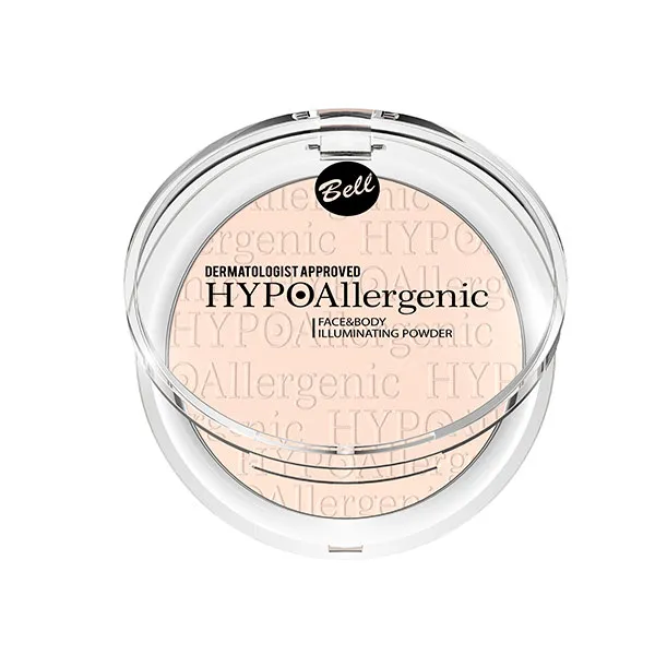 Гипоаллергенный хайлайтер для лица и тела Hypo Face & Body Illuminating Powder Bell Hypoallergenic, 1 UD
Гипоаллергенный хайлайтер для лица и тела Hypo Face & Body Illuminating Powder Bell Hypoallergenic, 1 UD