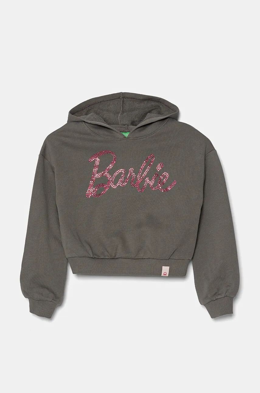 Хлопковая толстовка United Colors of Benetton для мальчиков и девочек, серый
Хлопковая толстовка United Colors of Benetton для мальчиков и девочек, серый