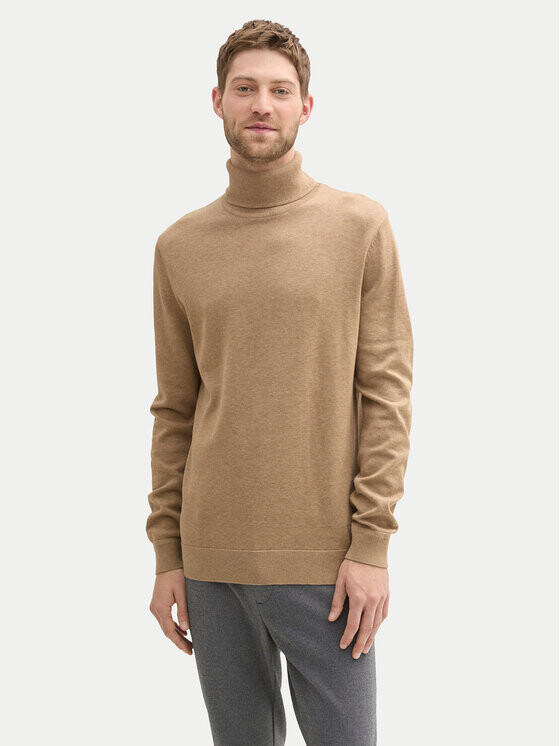 Свитер с высоким воротником обычного кроя Tom Tailor, бежевый
Свитер с высоким воротником обычного кроя Tom Tailor, бежевый