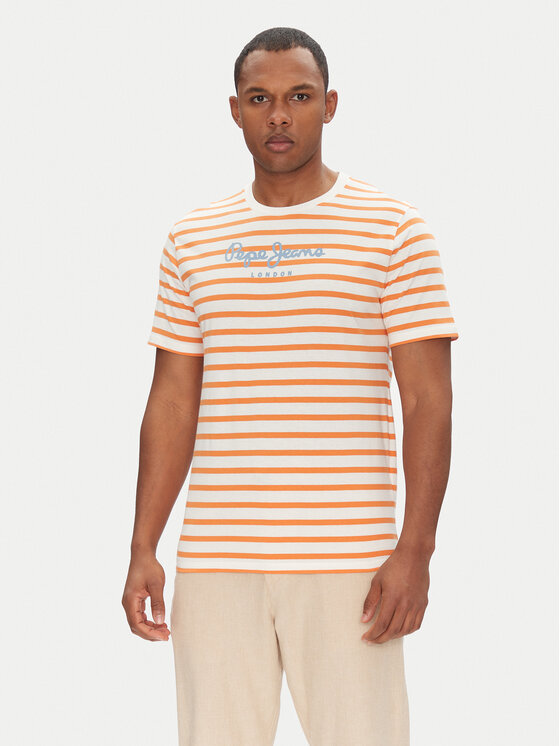 Футболка обычного кроя PM509407 Pepe Jeans, белый 
Футболка обычного кроя PM509407 Pepe Jeans, белый