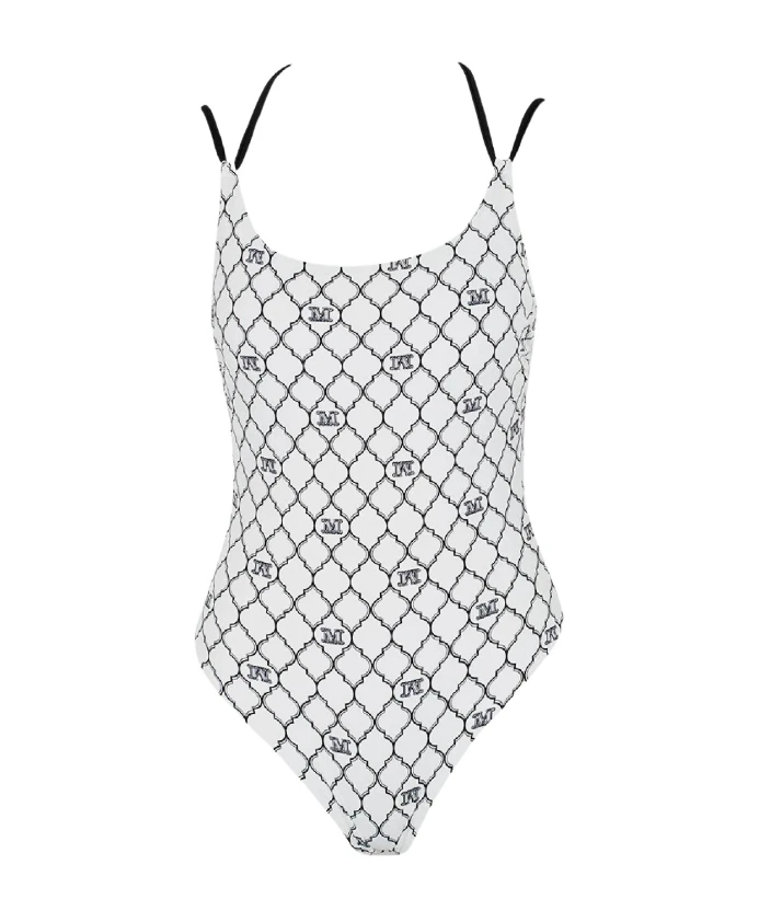 Купальник с монограммой Кора Max Mara, белый
Купальник с монограммой Кора Max Mara, белый