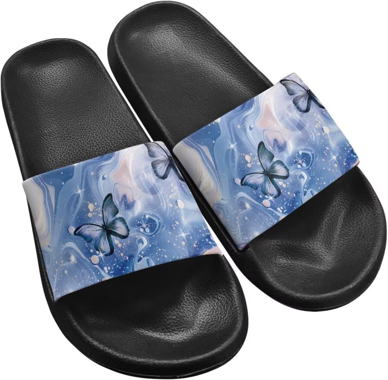 Тапочки для женщин и мужчин, нескользящие, быстросохнущие, для душа, сандалии для ванной комнаты, плоские сандалии из ЭВА Hechitok, синий
Тапочки для женщин и мужчин, нескользящие, быстросохнущие, для душа, сандалии для ванной комнаты, плоские сандалии из ЭВА Hechitok, синий