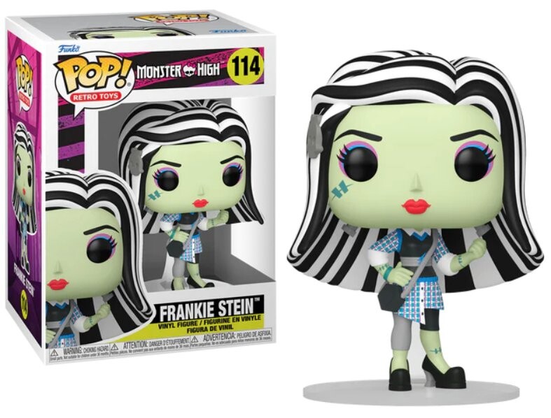 Funko POP! Monster High 114 Фрэнки фигурка куклы
Funko POP! Monster High 114 Фрэнки фигурка куклы